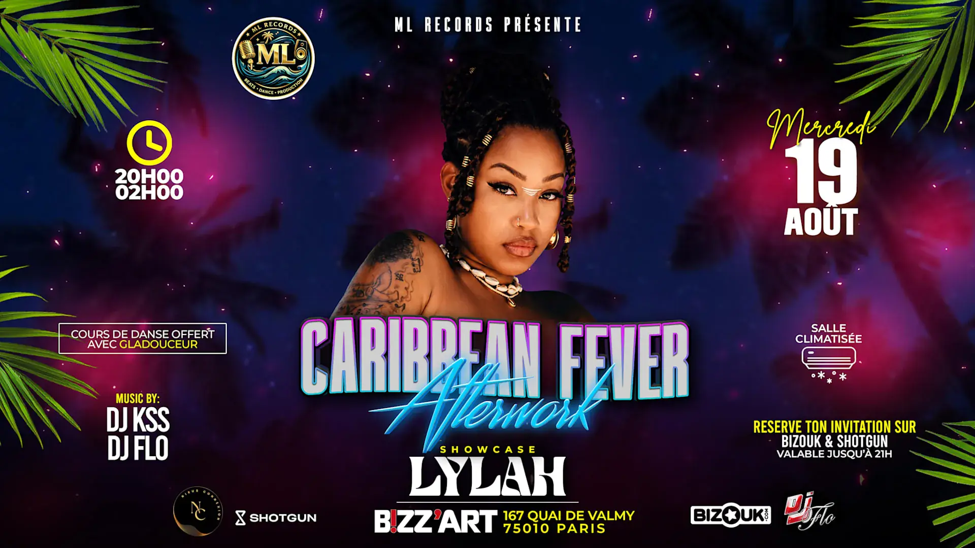 Caribbean Fever Lylah En Showcase Au Bizz’Art
