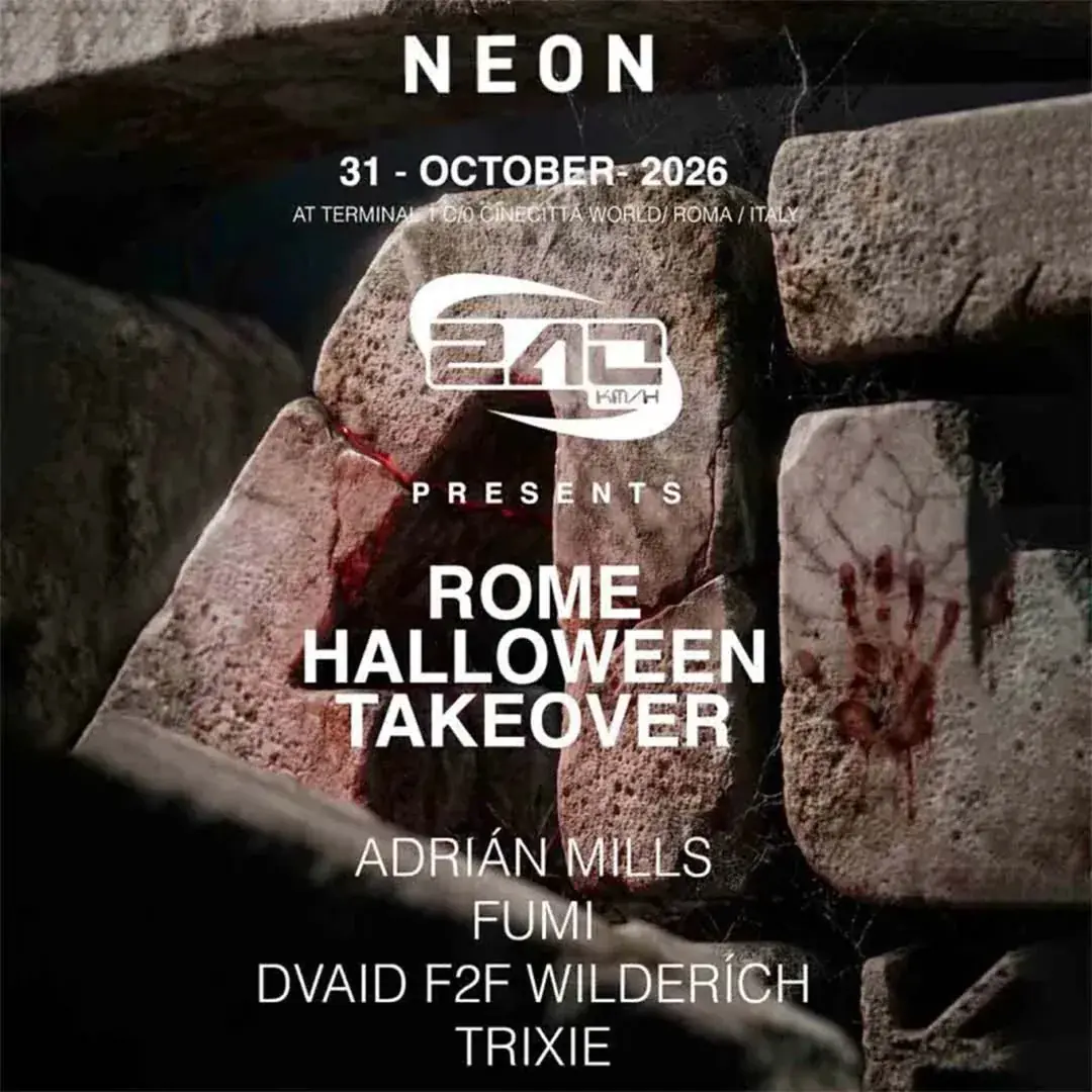 NEON PRESENT 240 in ROME | Terminal 1 c / o Cinecittà World