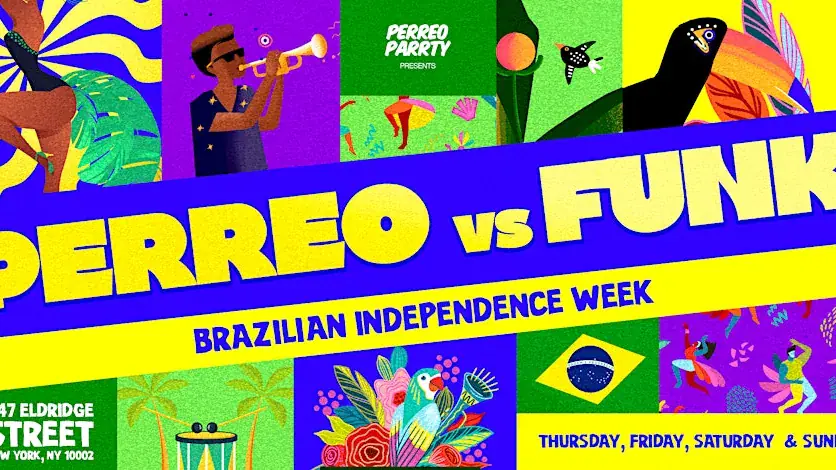 PERREO vs FUNK - Brazilian Independence Day Party @ San Antonios