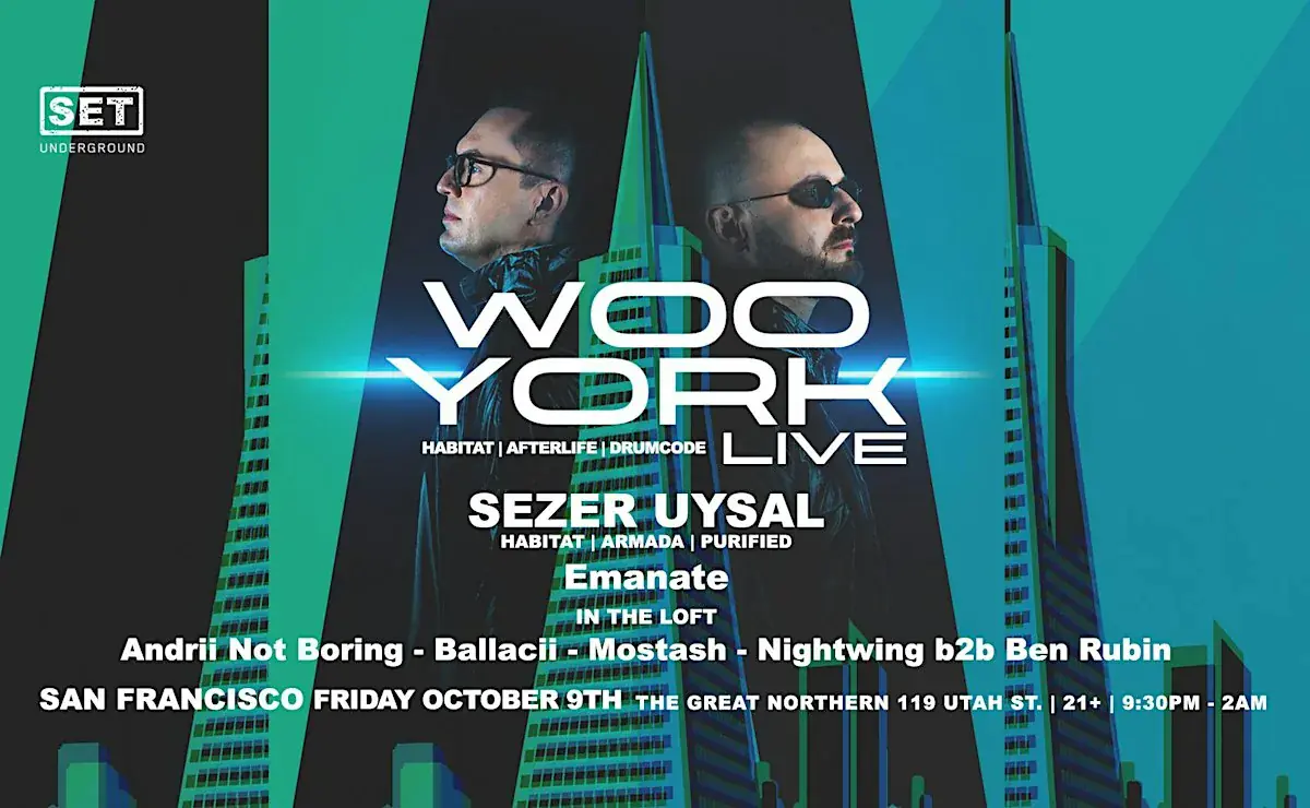SET with WOO YORK [Live] | San Francisco