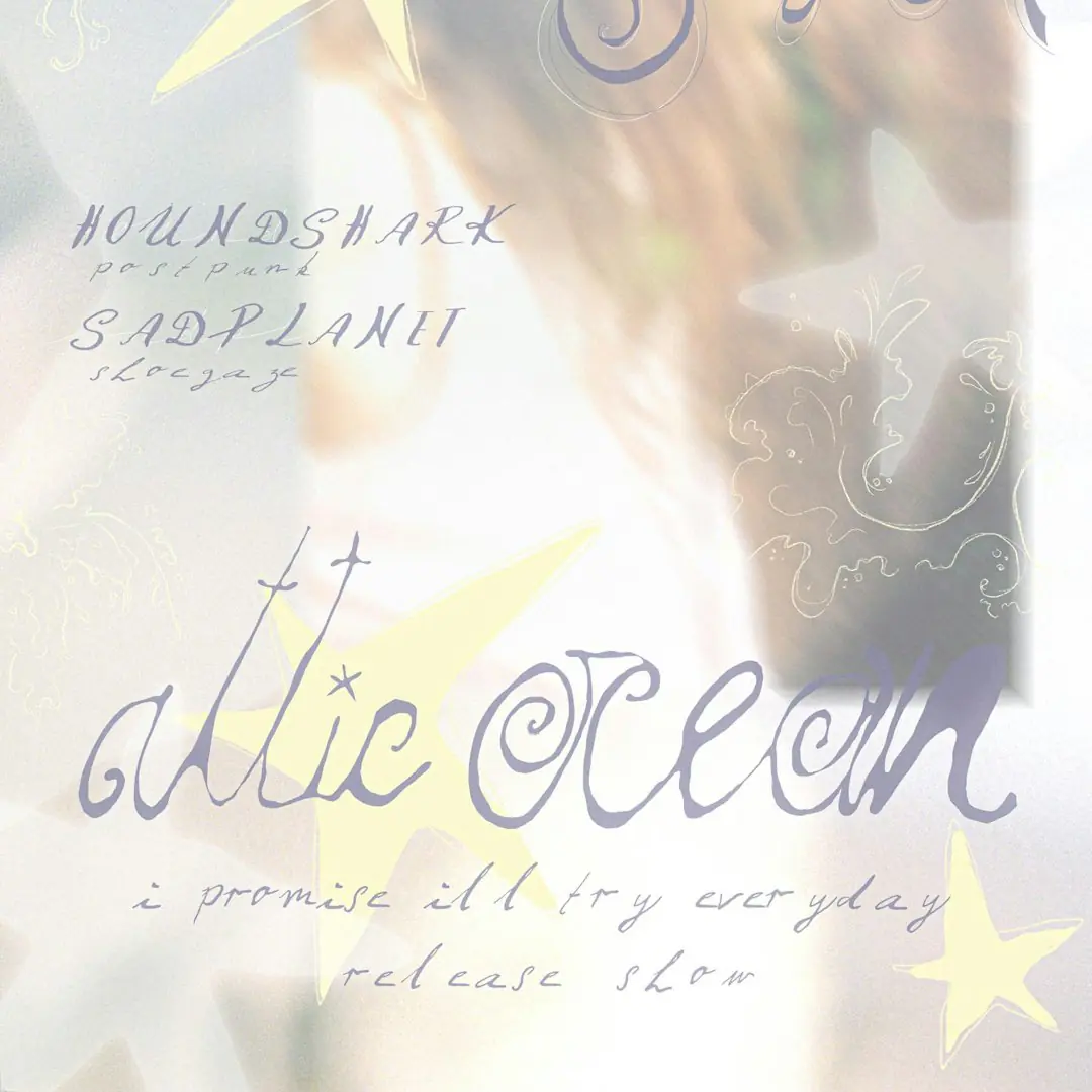 Attic Ocean Release Party + Houndshark + sadplanet