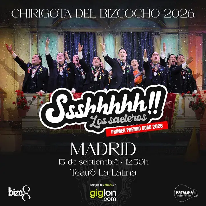 "Ssshhhhh!!" en Madrid