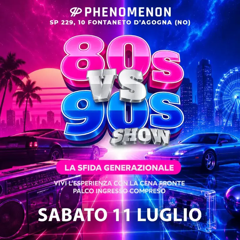 80's vs 90's show - La sfida generazionale