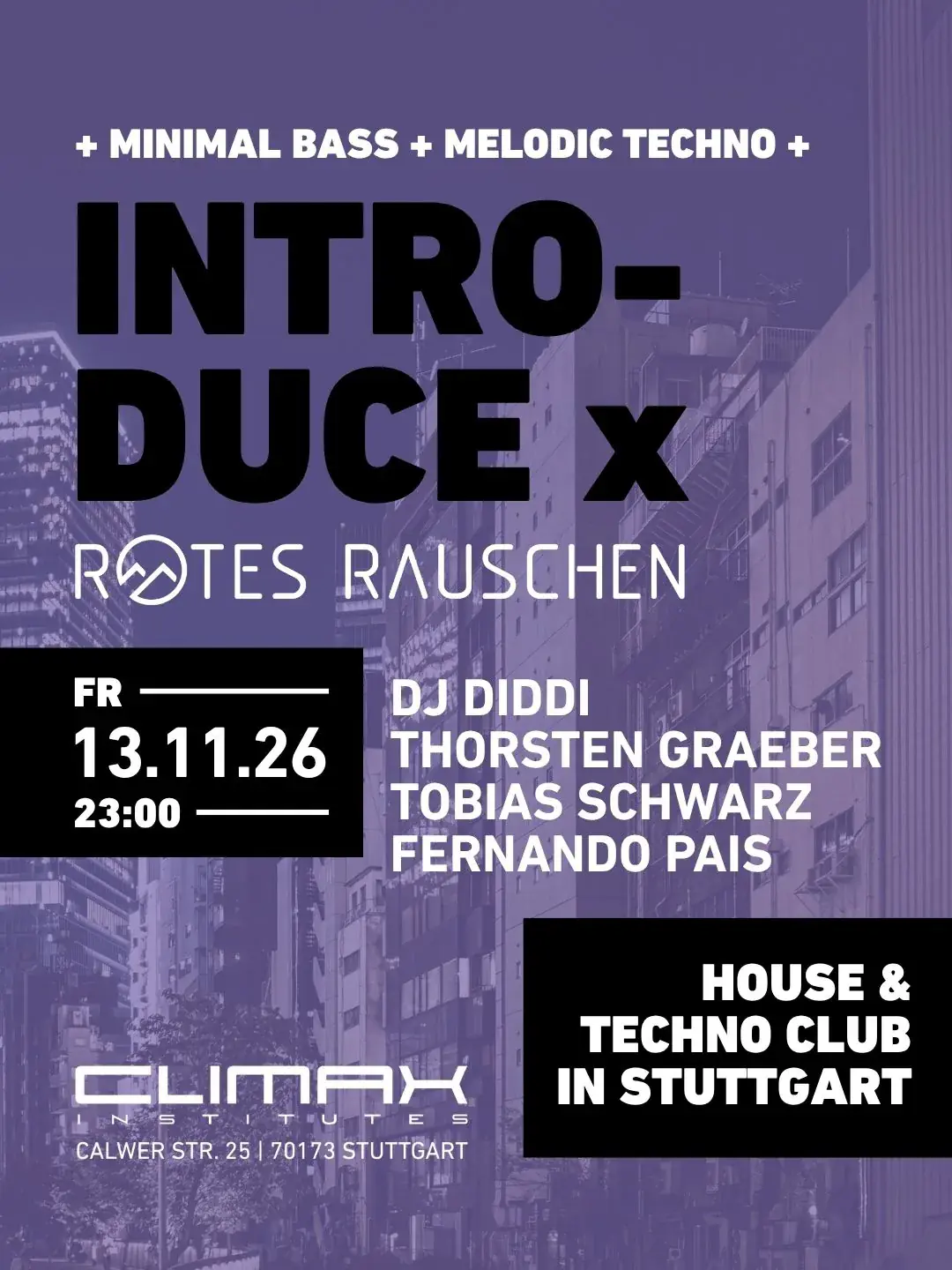 INTRODUCE x ROTES RAUSCHEN