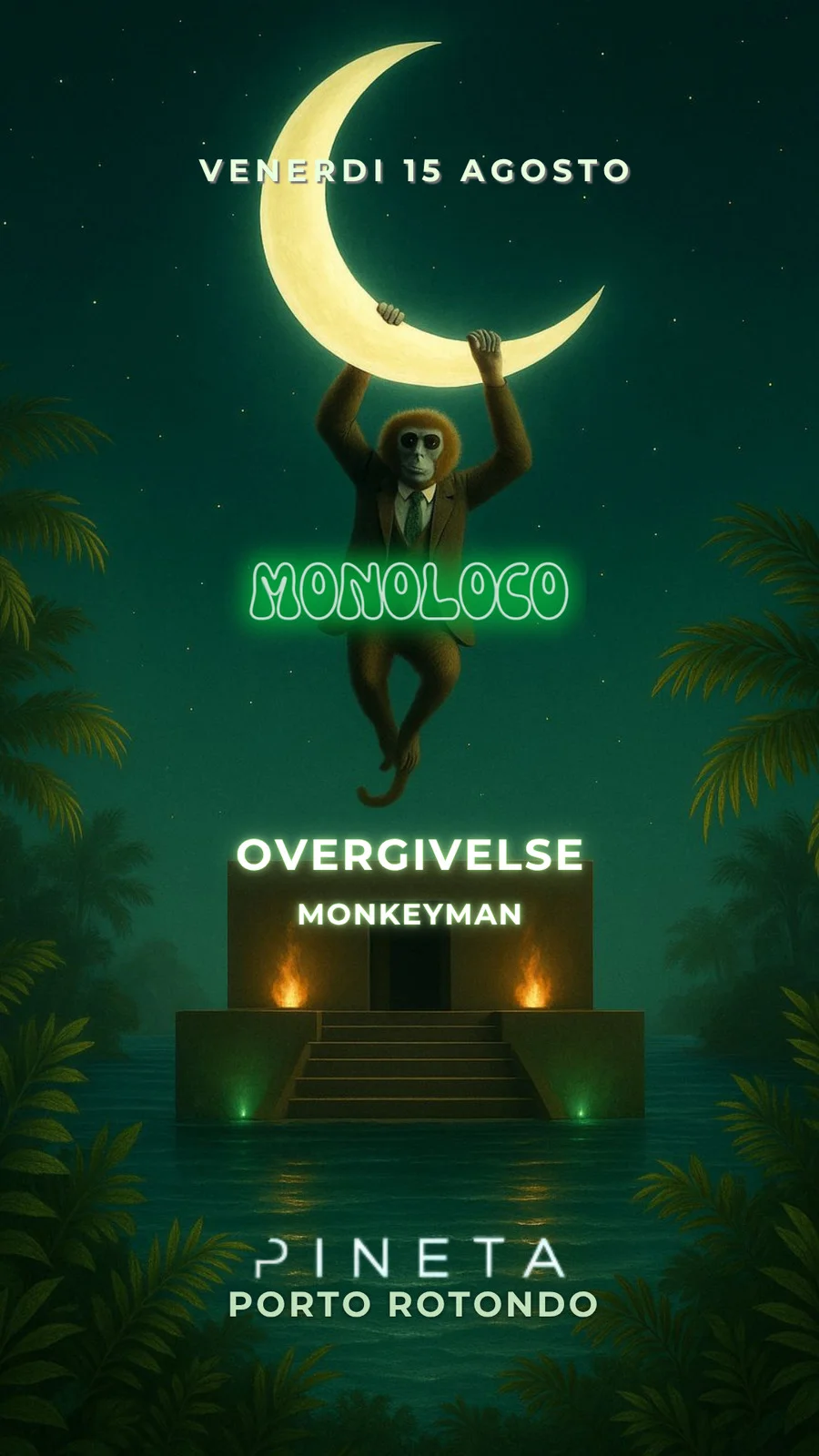 FERRAGOSTO- MONOLOCO al PINETA Porto Rotondo