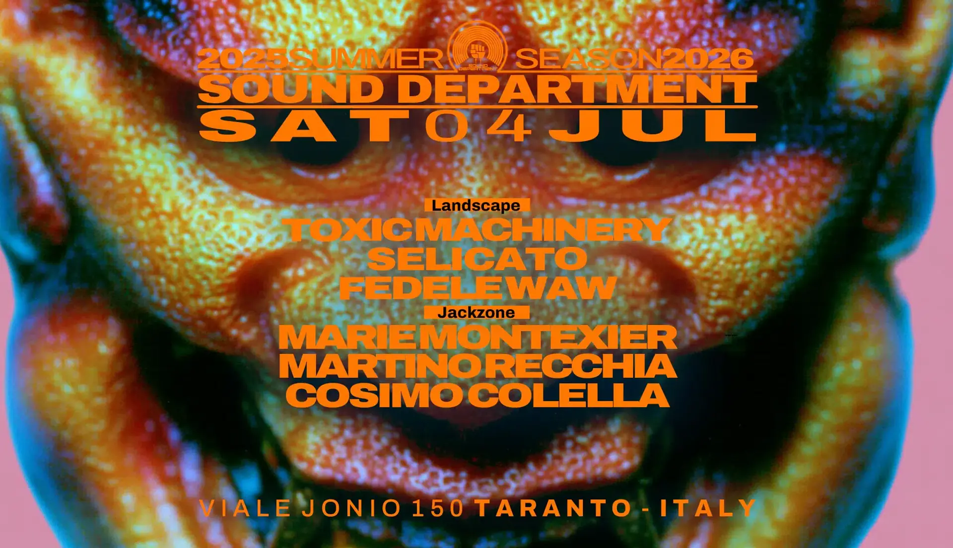 SOUND DEPARTMENT 4TH JULY W / TOXIC MACHINERY and MARIE MONTEXIER