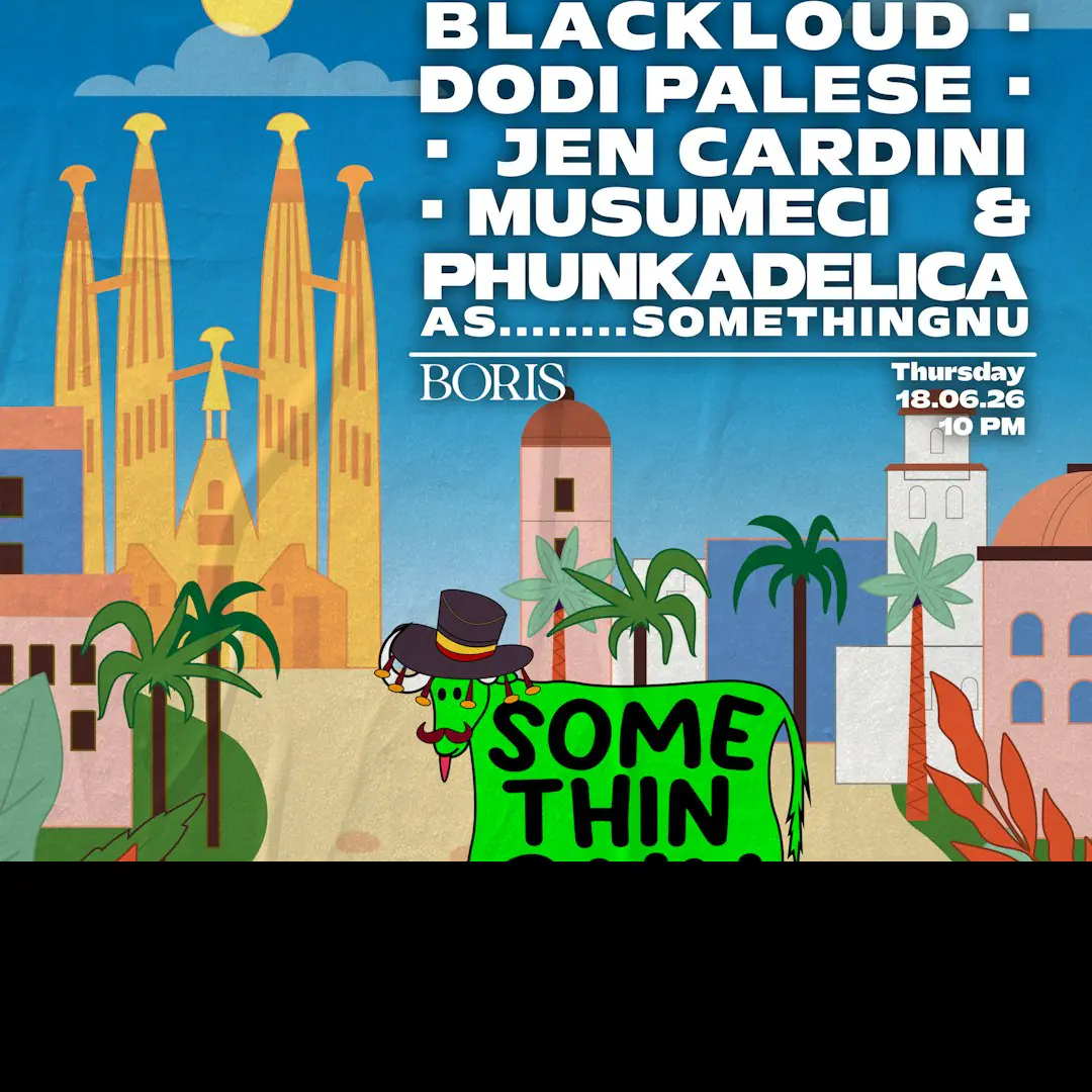 Off Barcelona - SOMETHINGNU - Jen Cardini, Alan Dixon, Blackloud, Musumeci, Phunkadelica