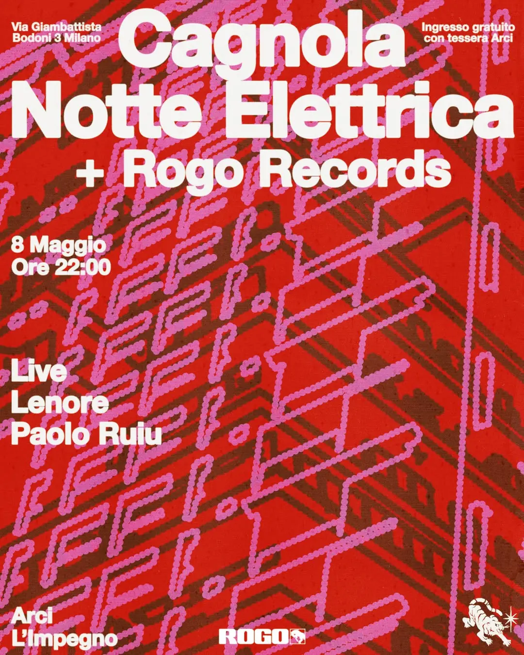 Cagnola Notte Elettrica + Rogorecords