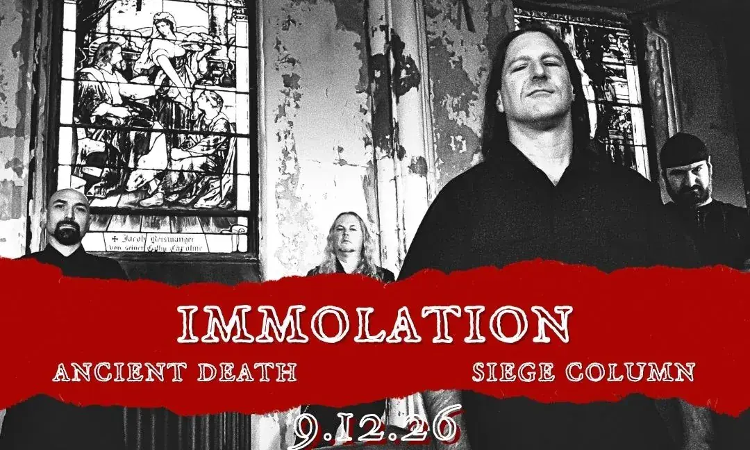 Immolation, Ancient Death, Siege Column