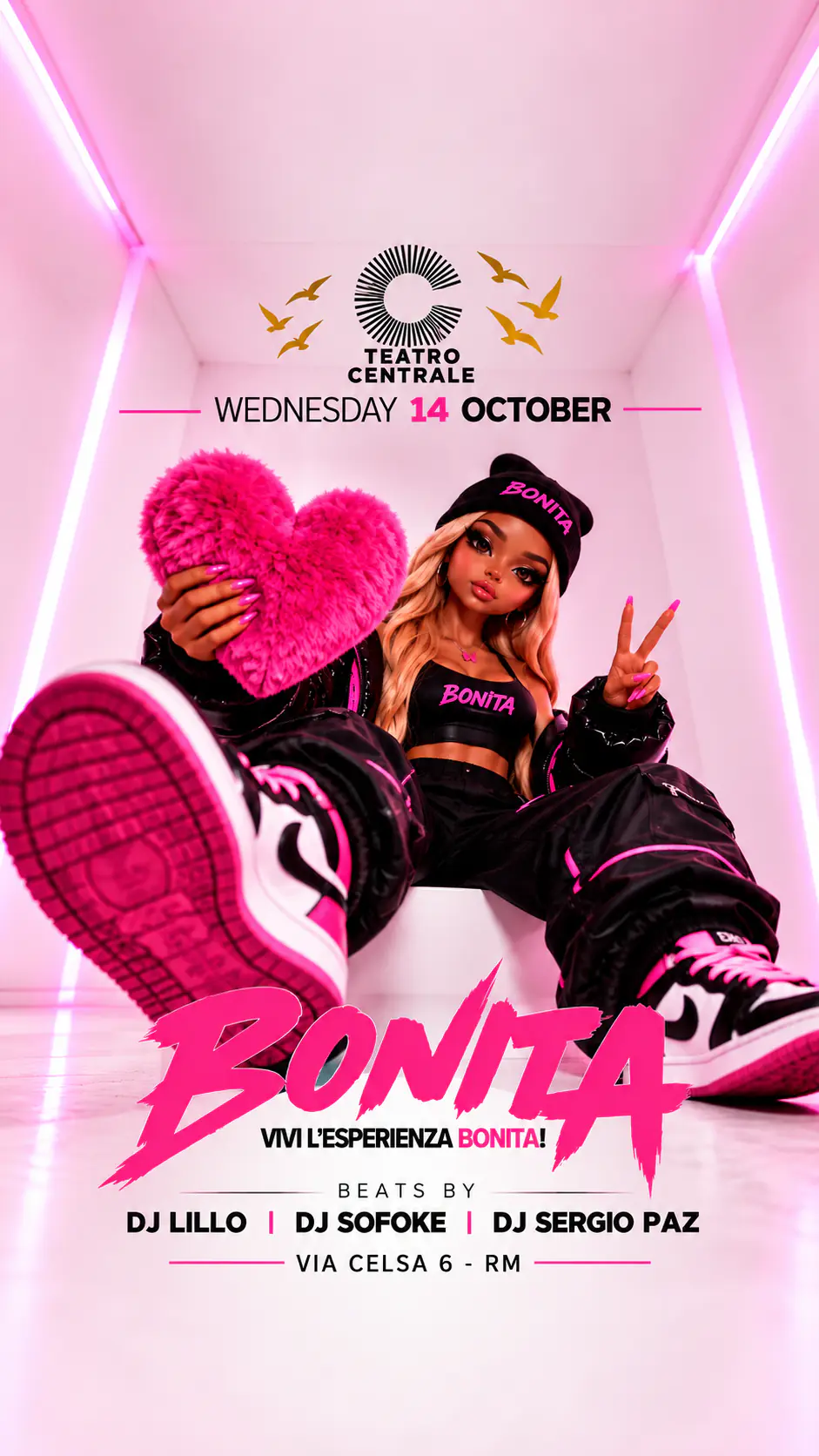 BONITA en el Teatro Centrale Roma