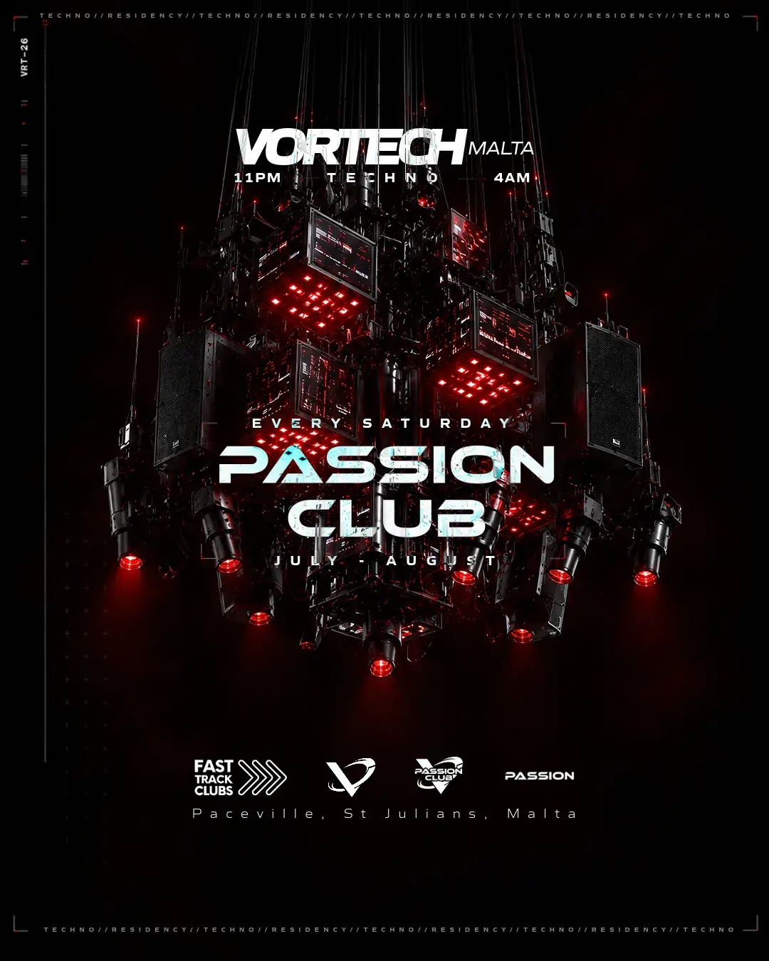 Vortech Techno Saturdays