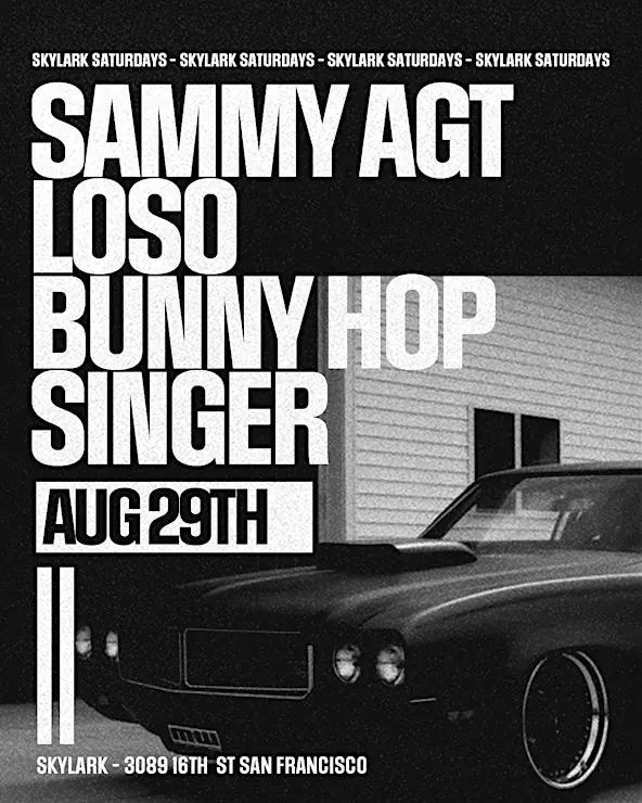 Skylark Saturdays @ Skylark 08 / 29 / 26