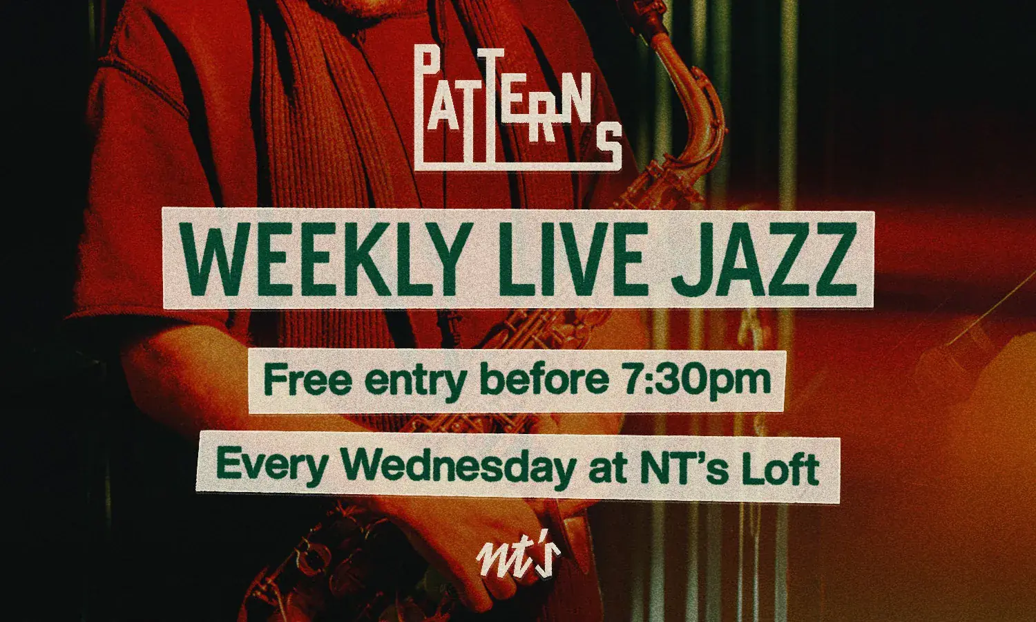 PATTERNS Weekly Live Jazz