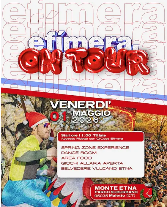 Efìmera Spring Tour: Festa sull'Etna 3.0
