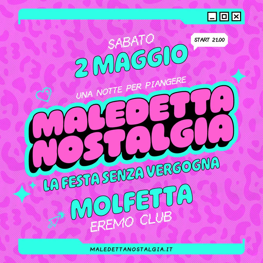 NOSTALGIE MAUDITE au Eremo Club