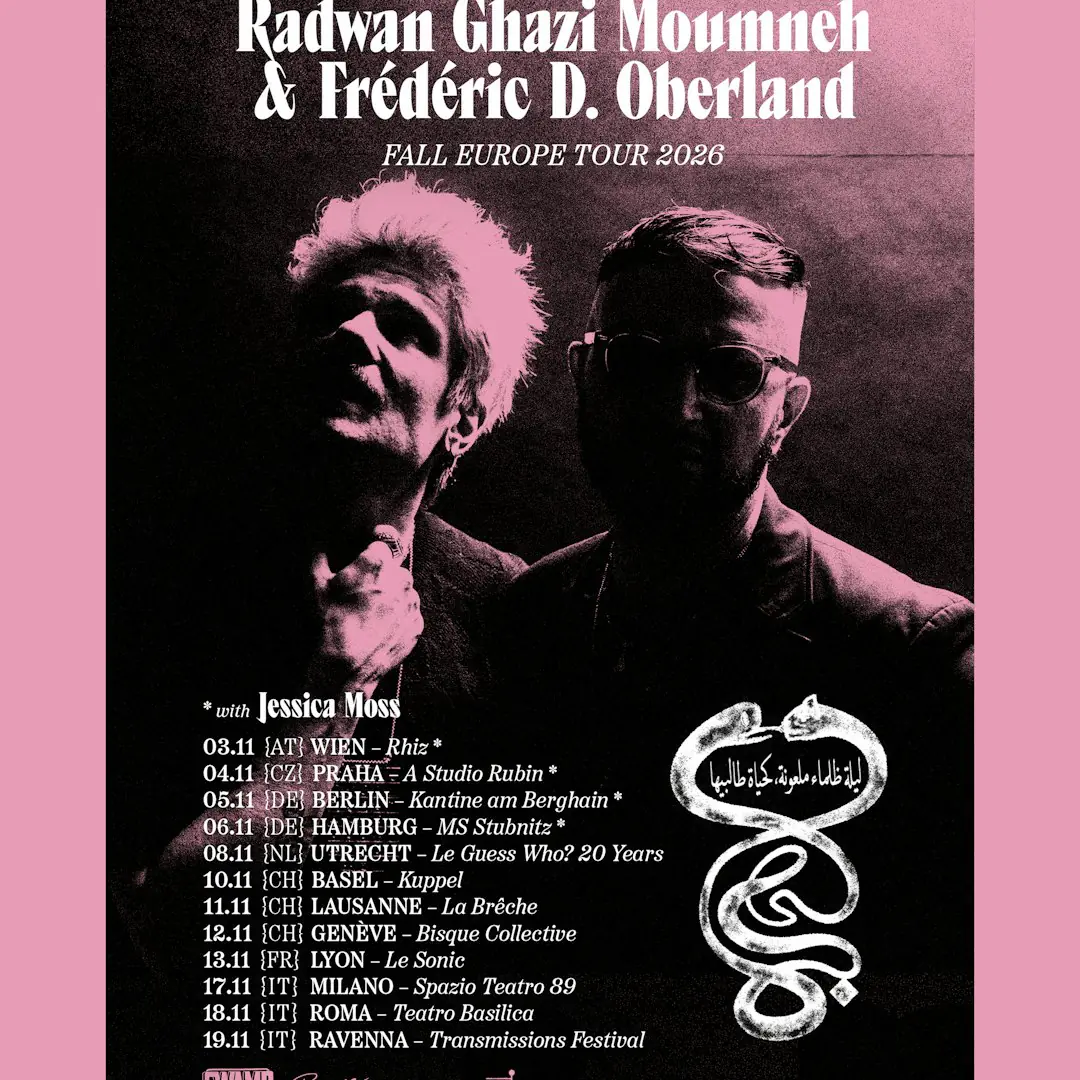 Radwan G Moumneh & Frederic D Overland - 18.11.2026 @ Teatro Basilica
