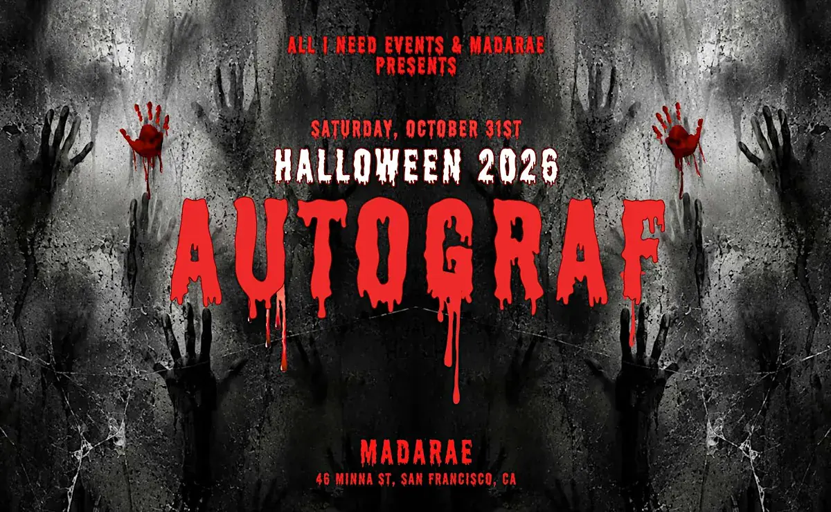 HALLOWEEN with AUTOGRAF at Madarae