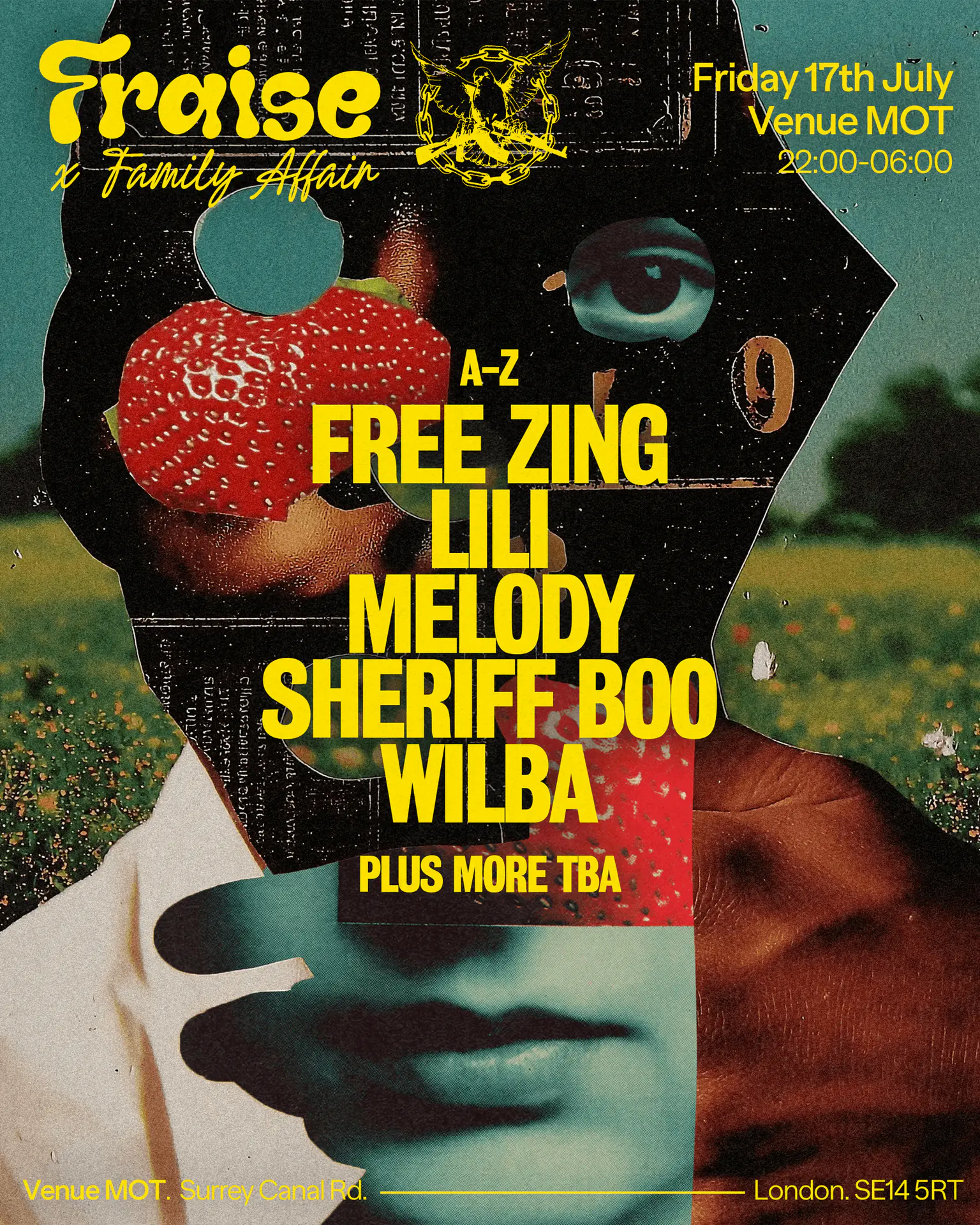 Fraise x Family Affair Summer Fundraiser Party