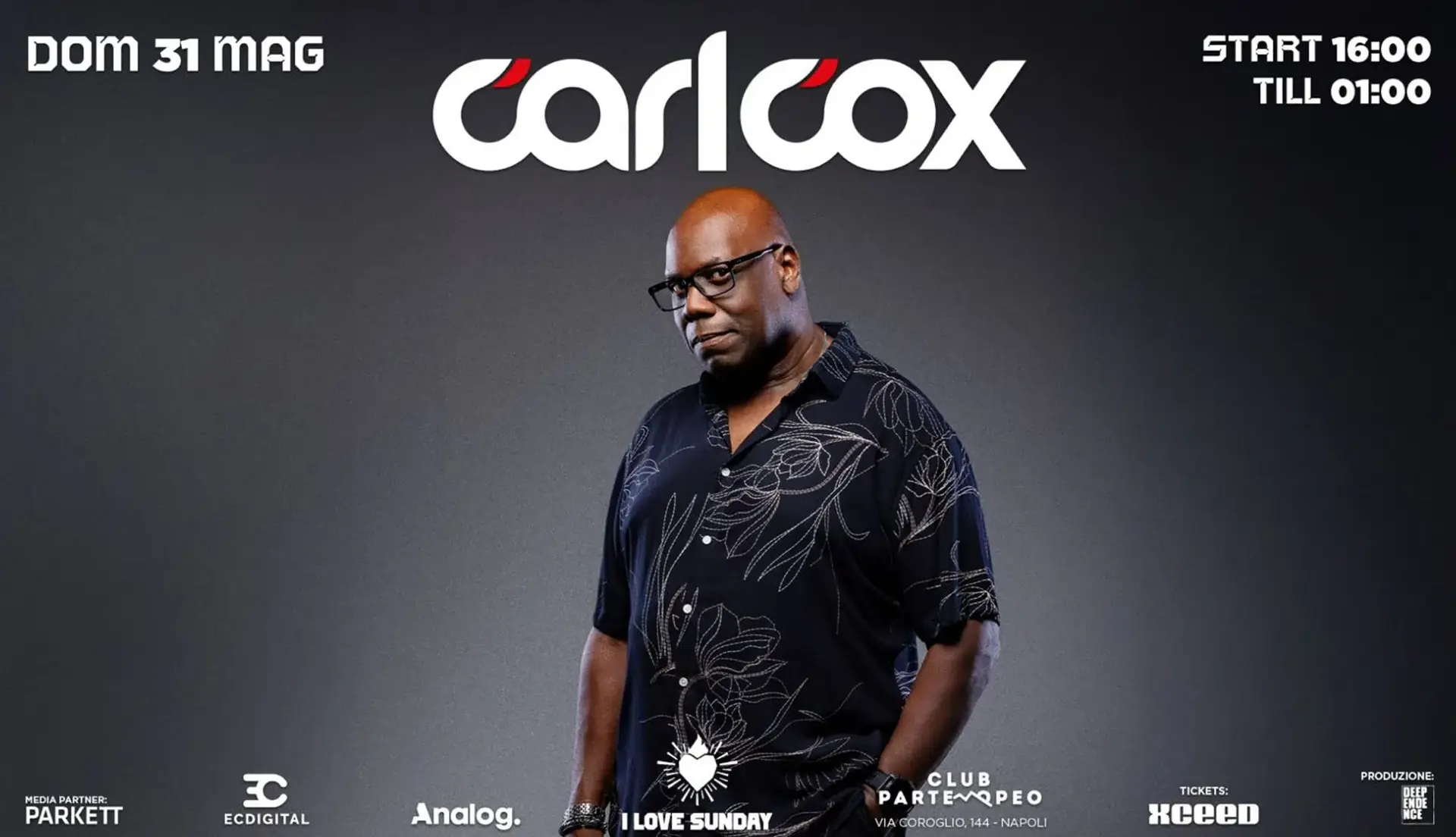 Me encanta el domingo con Carl Cox