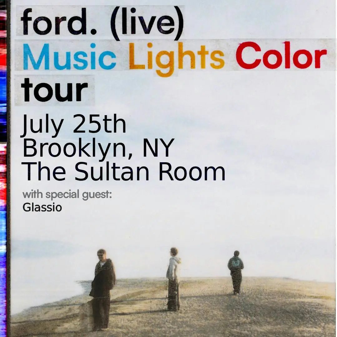 ford. (Live) Music Lights Color Tour, Glassio