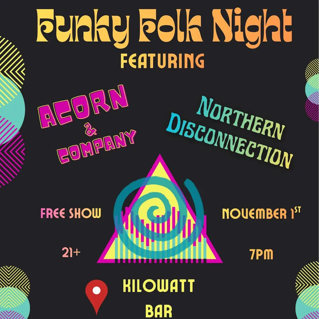 Funky Folk Night feat. Acorn & Company and Northern Disconnection