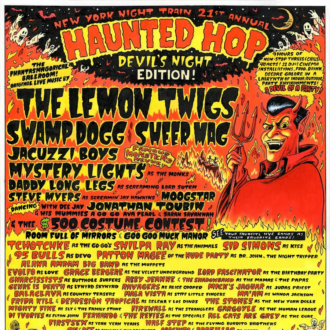 NEW YORK NIGHT TRAIN 21ST ANNUAL HAUNTED HOP: Devil's Night Edition
