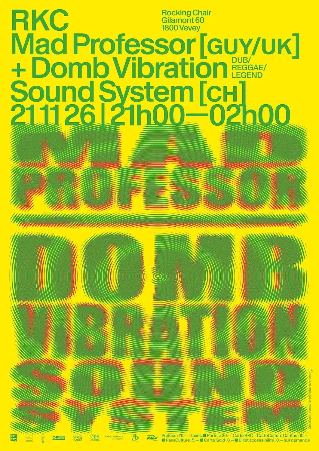 Mad Professor (GUY / UK) + Domb Vibration Sound System (CH)