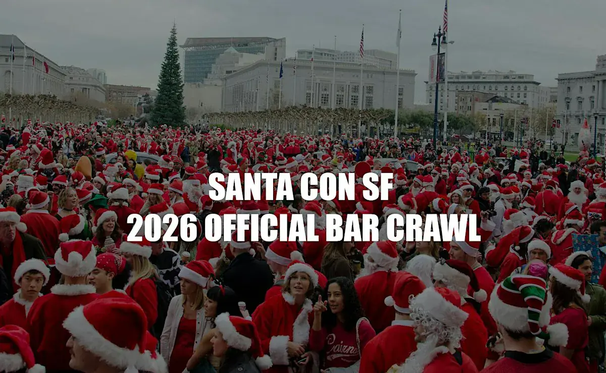 Santa Con San Francisco Pub Crawl 2026