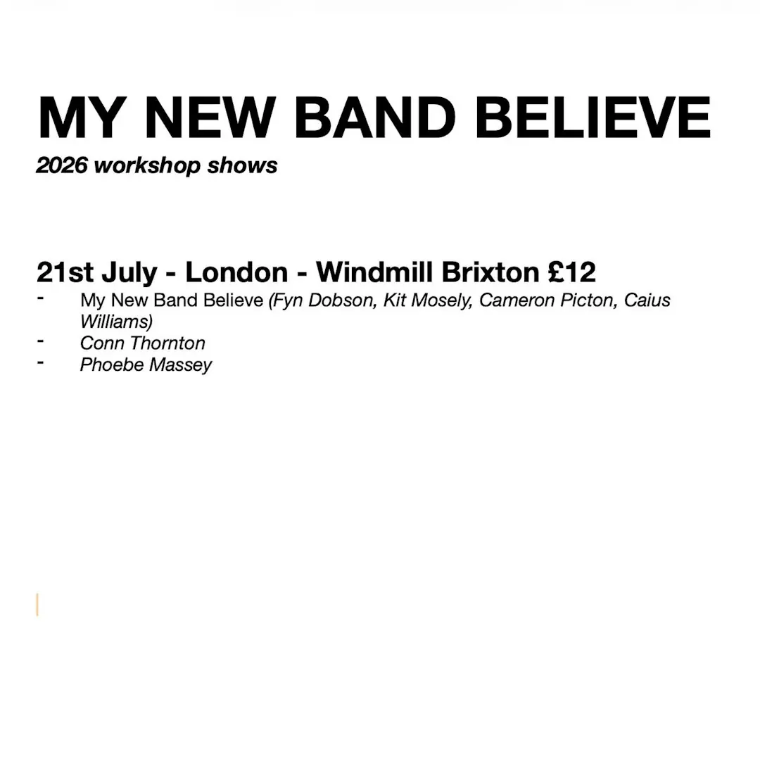 My New Band Believe, Conn Thornton, Phoebe Massey