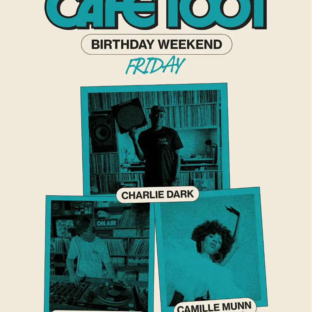 25 Years of Cafe 1001 Birthday Weekend with Charlie Dark