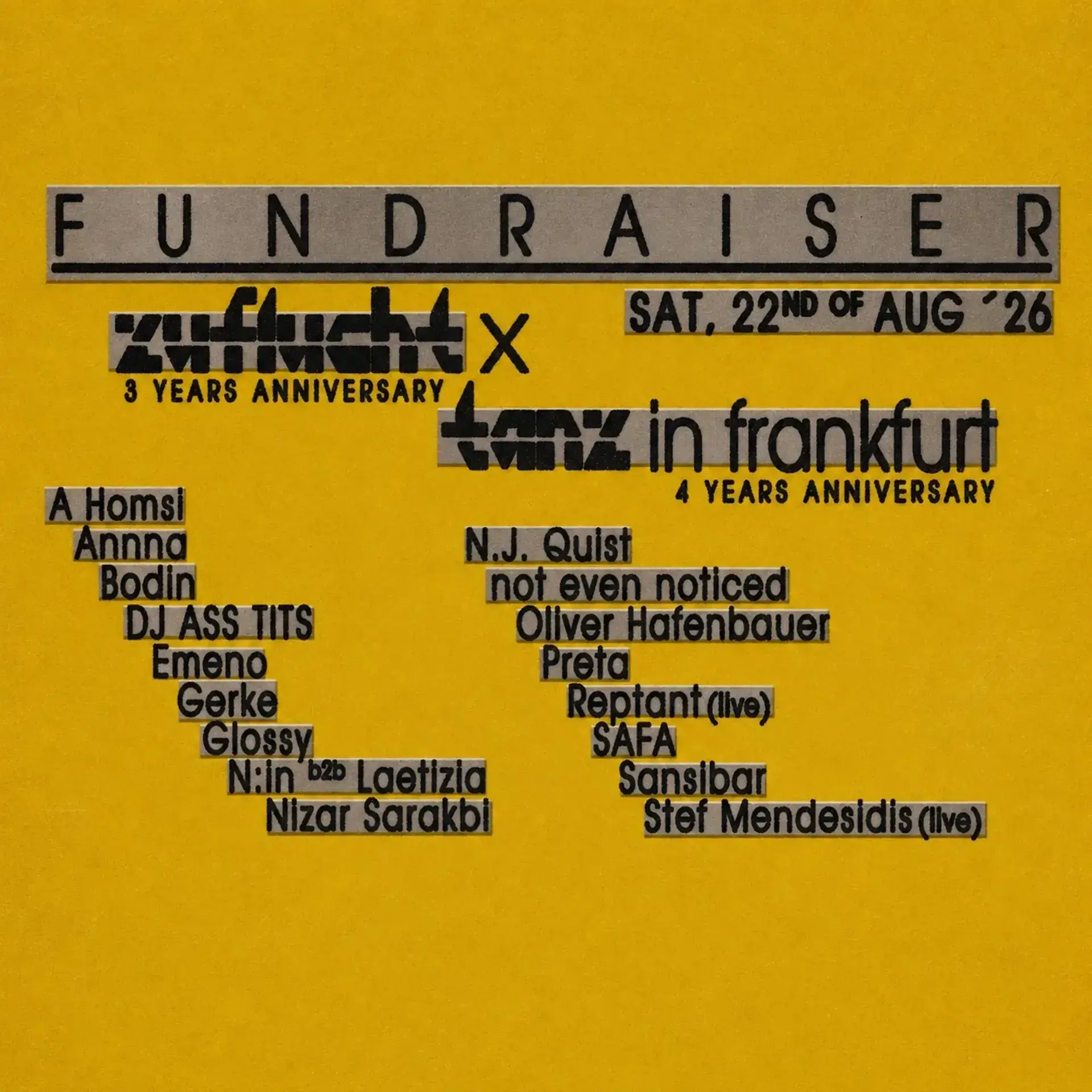 Zuflucht x Tanz in Frankfurt