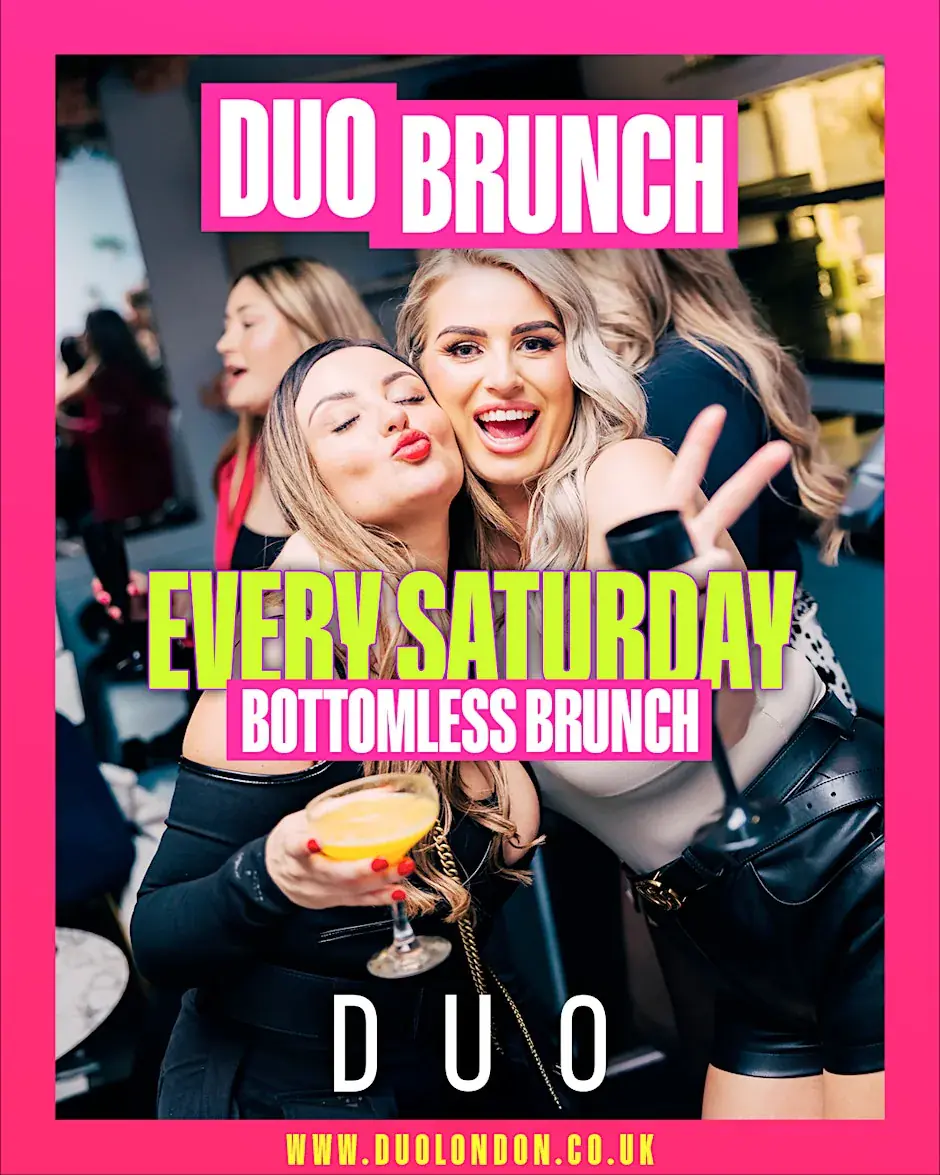 DUO RnB Bottomless Party Sat 31st Oct