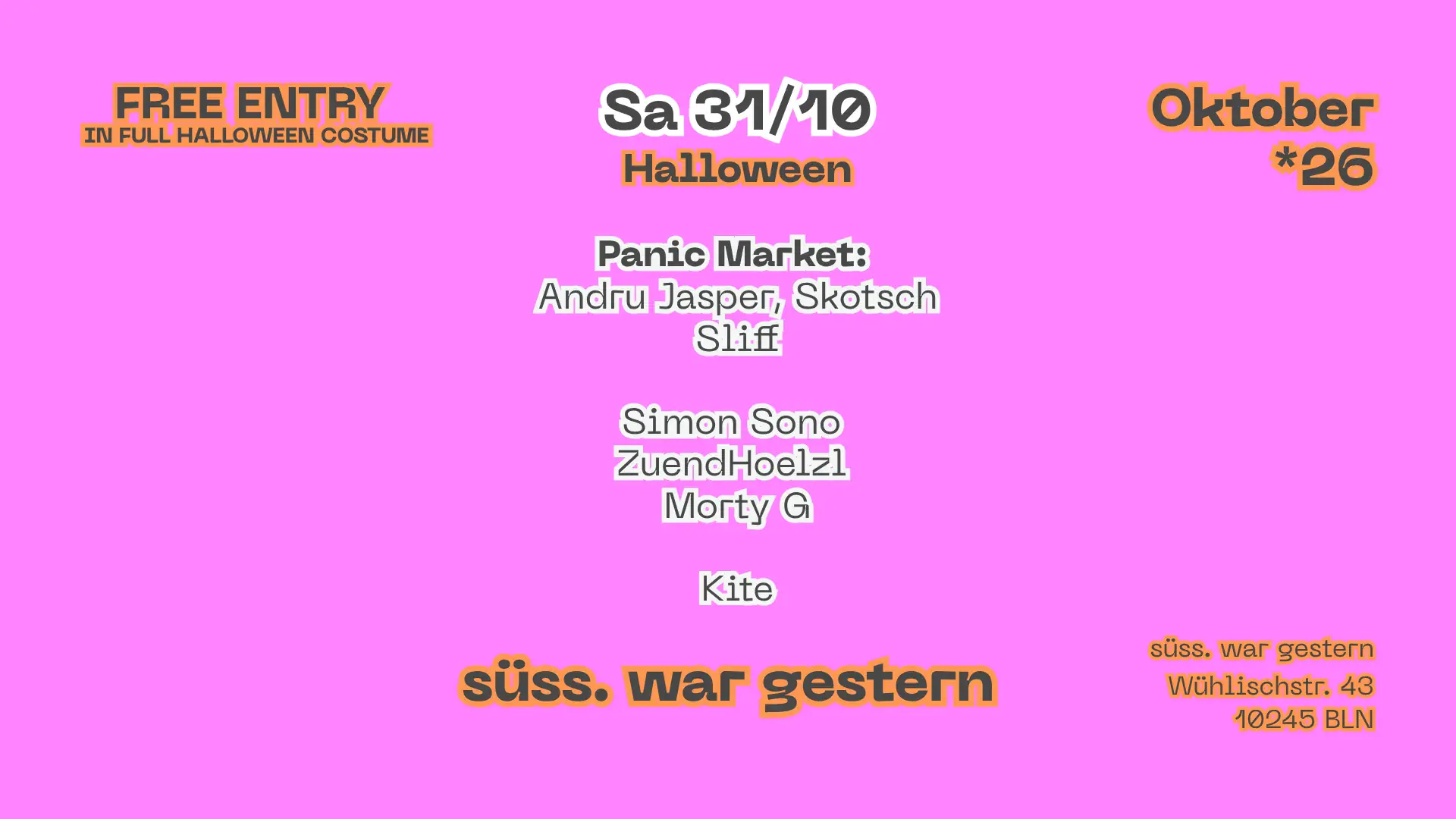 Süsse Halloween