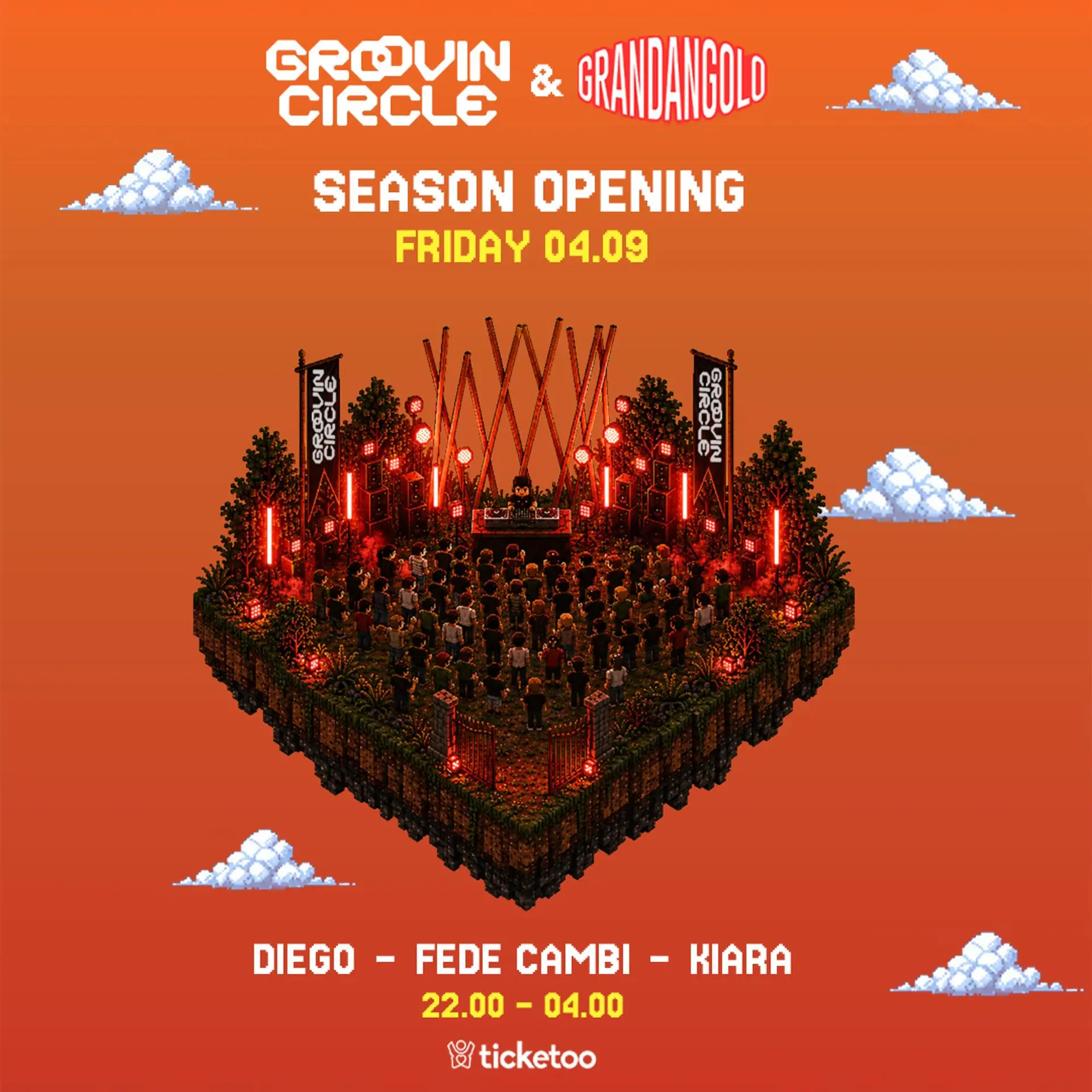 GROOVIN CIRCLE OPENING - 04.09