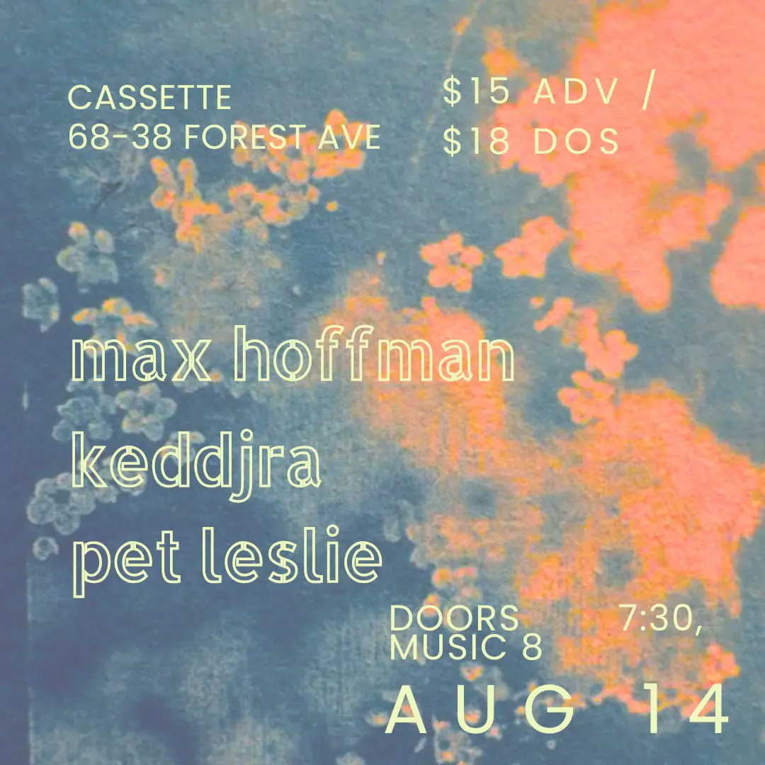MAX HOFFMAN, KEDDJRA, PET LESLIE