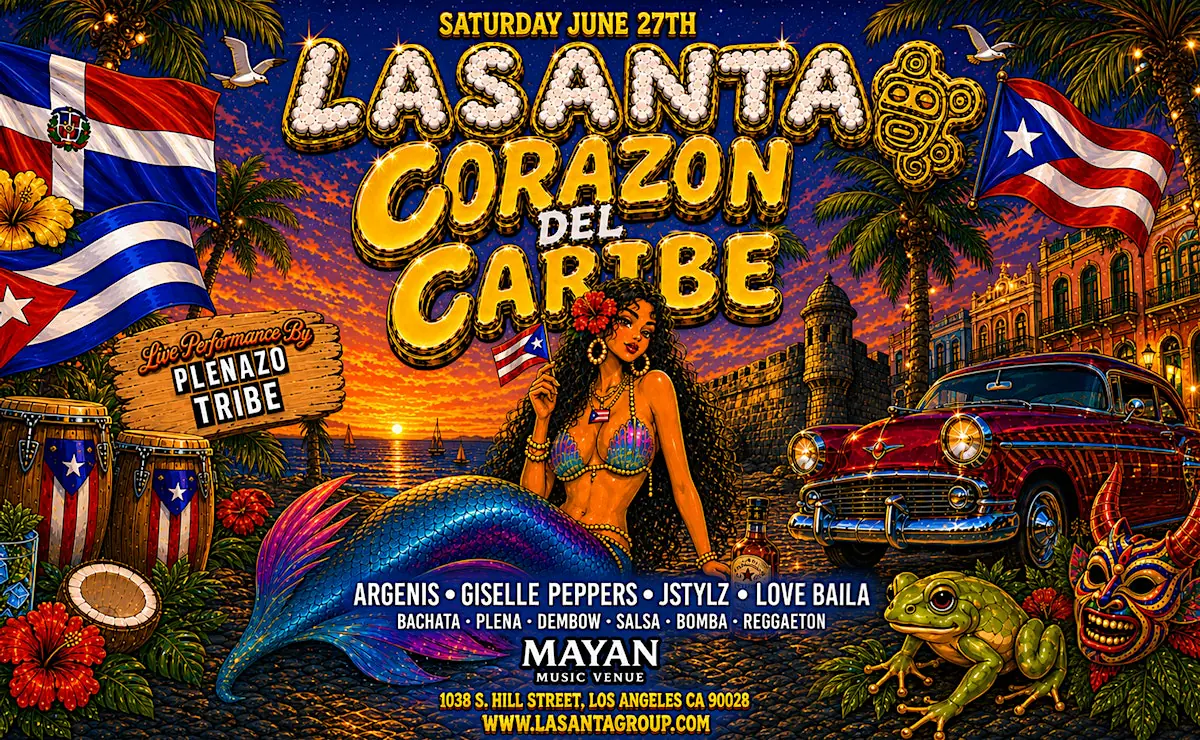 Corazón Del Caribe: Puerto Rican, Dominican & Cuban Celebration @ The Mayan