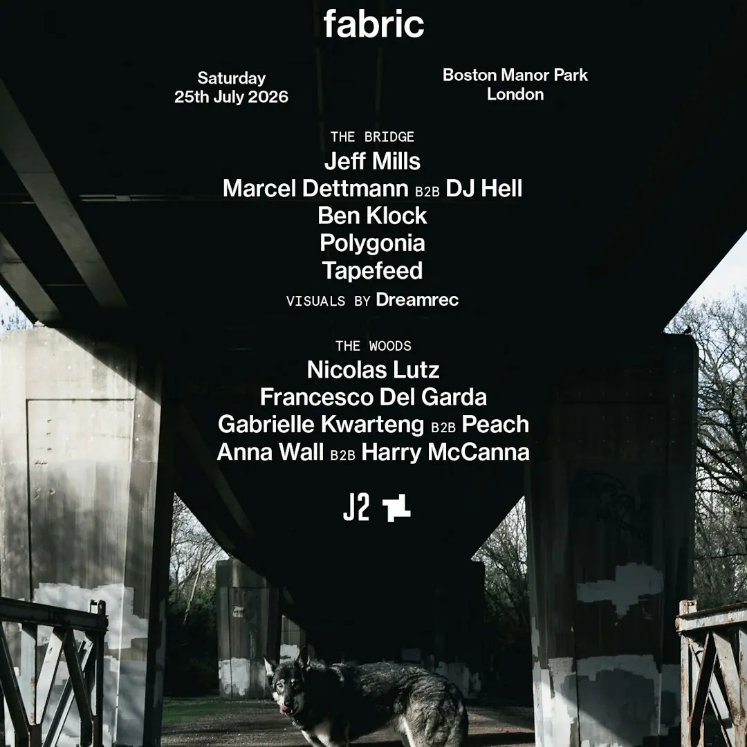 Junction 2 x fabric: Nina Kraviz, Jeff Mills