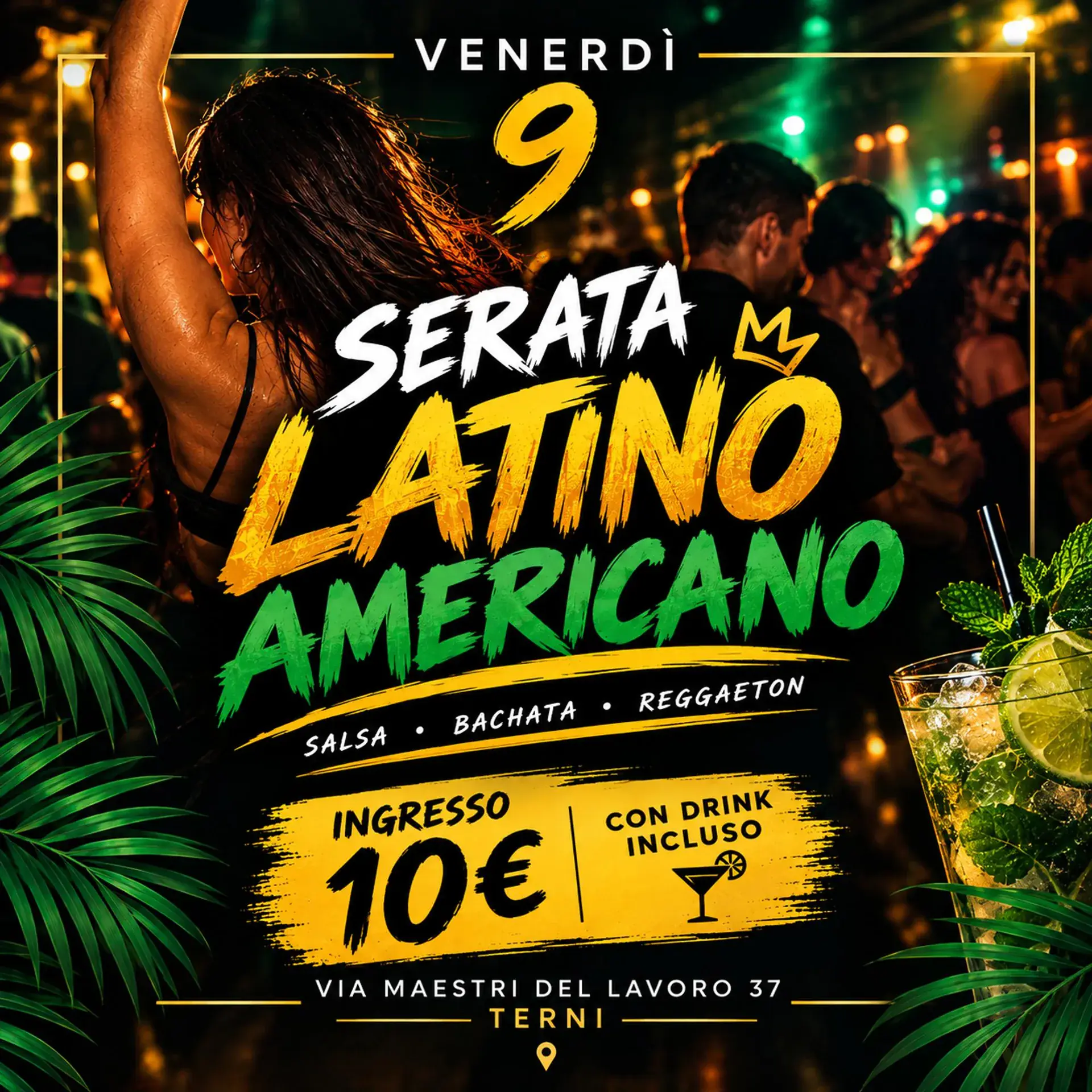 Salsa venerdì 9 ottobre