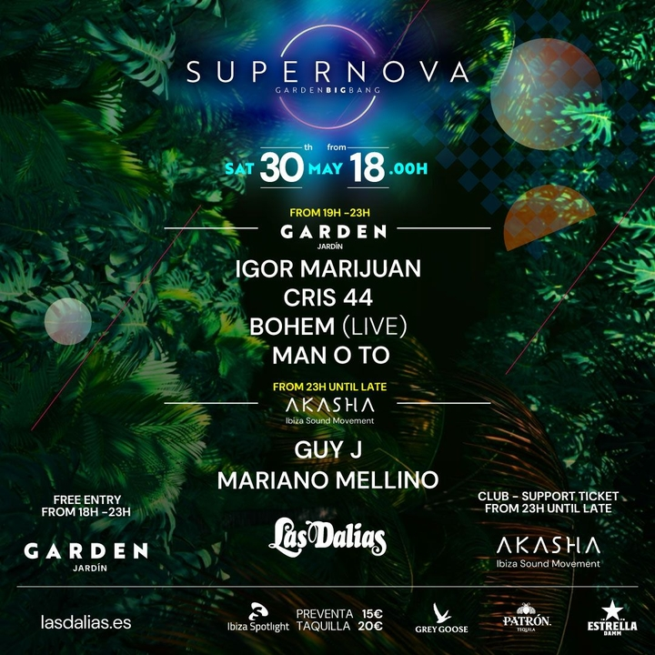 GUY J & MARIANO MELLINO — SUPERNOVA at AKASHA IBIZA