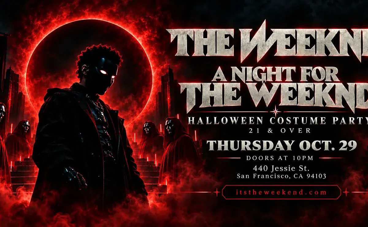 A Halloween Event for The Weeknd in San Francisco