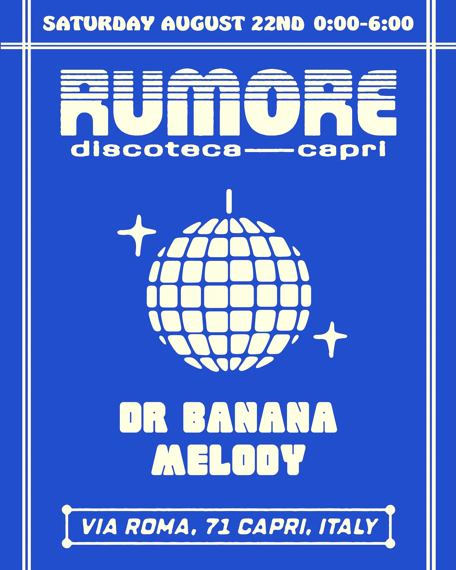 Noise Saison 26 Party N°38 W / Dr Banana chez Melody