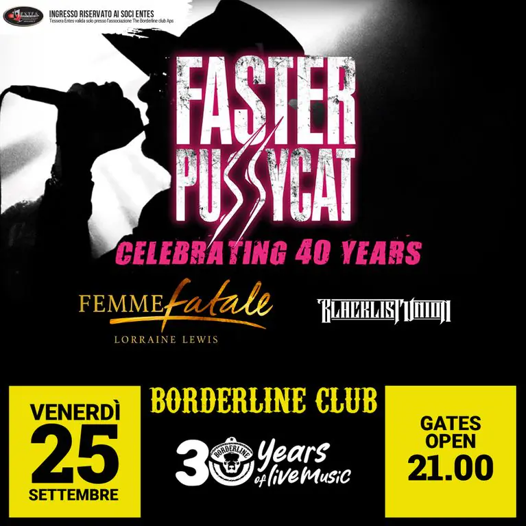 Faster Pussycat celebrating 40 years