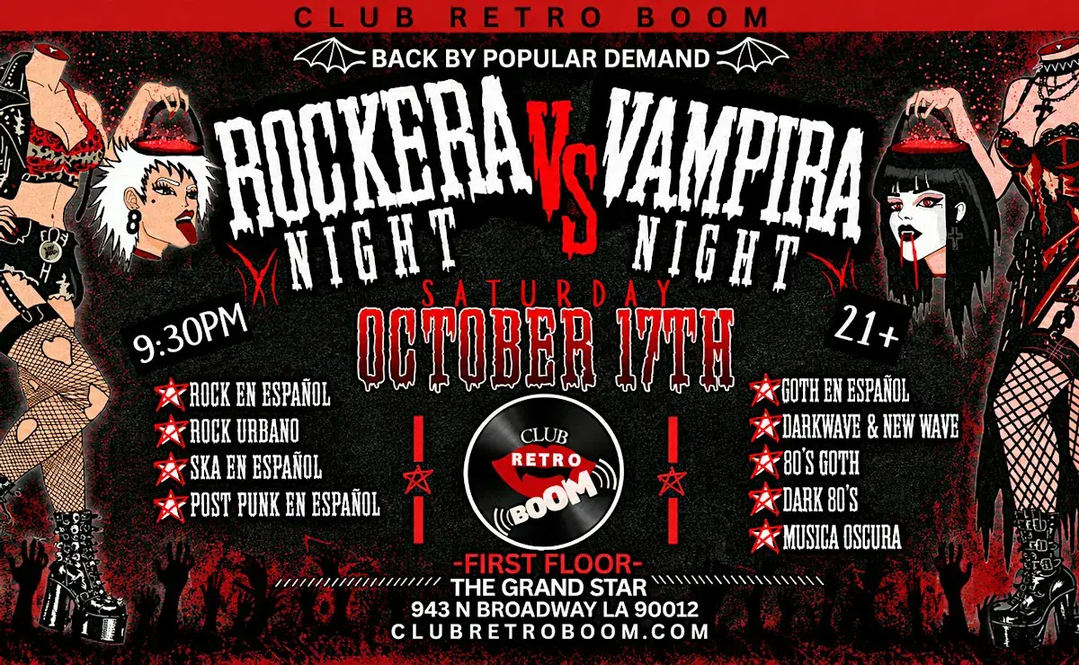 Rockera Night vs Vampira Night