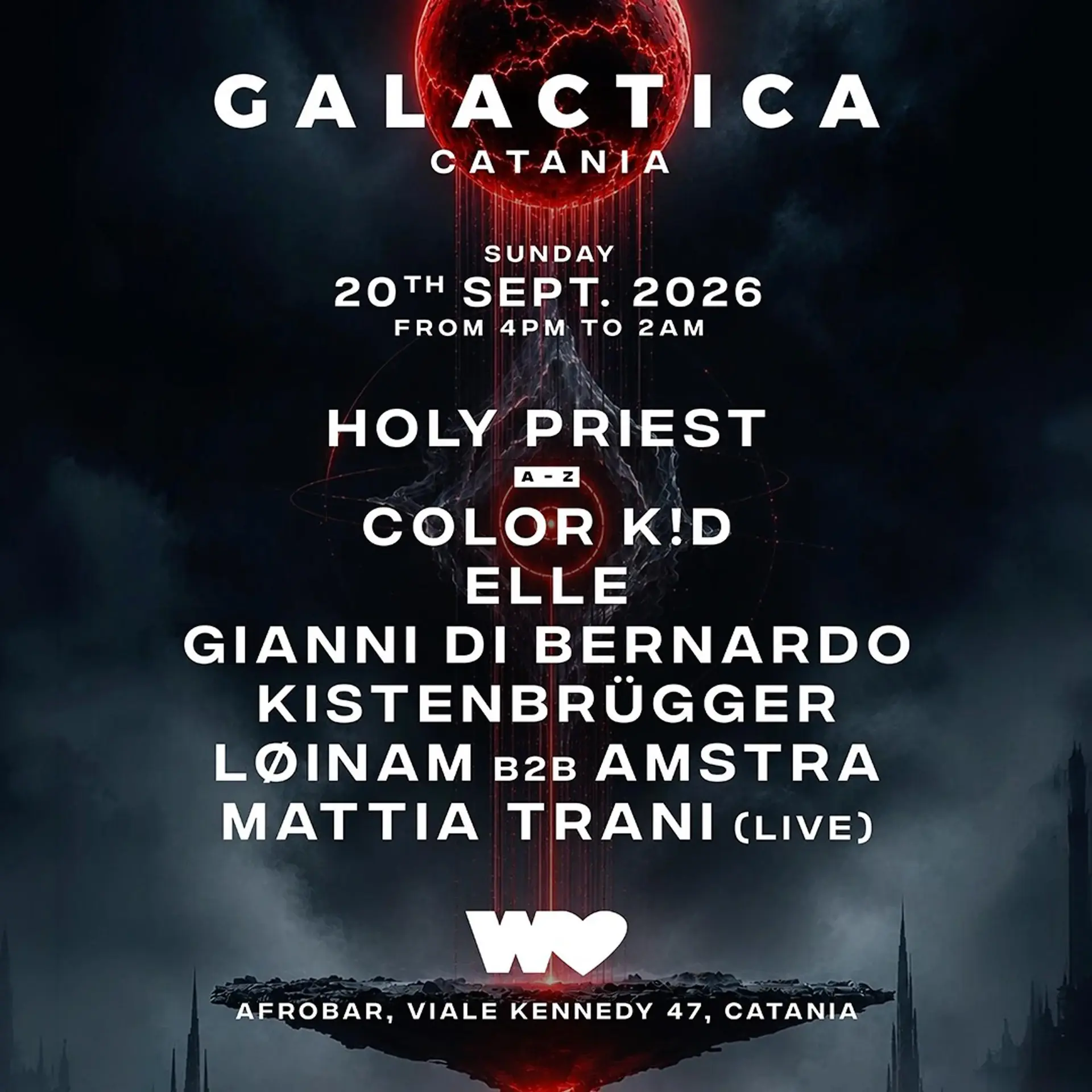 GALACTICA x WITH LOVE w / HOLY PRIEST