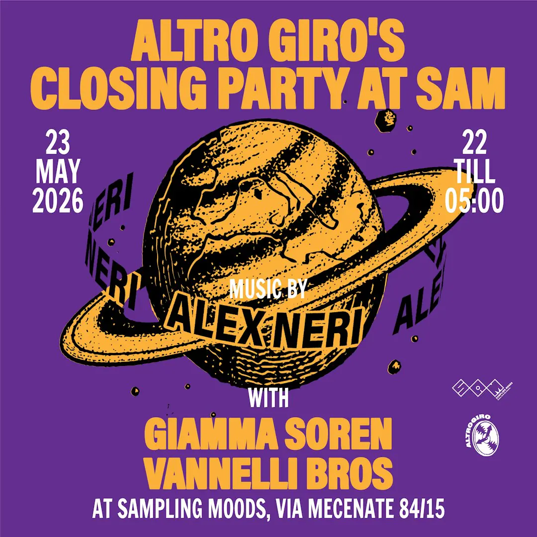 ALEX NERI |OTHER GIRO'S CLOSING PARTY AT SAM