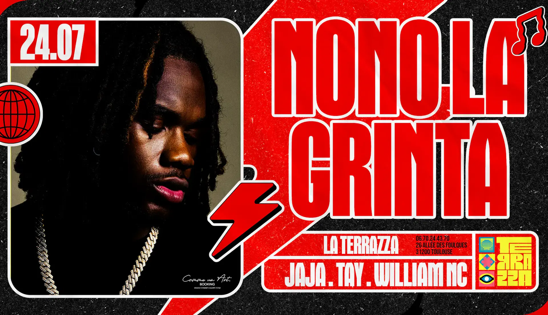 NONO LA GRINTA - VENDREDI 24 JUILLET