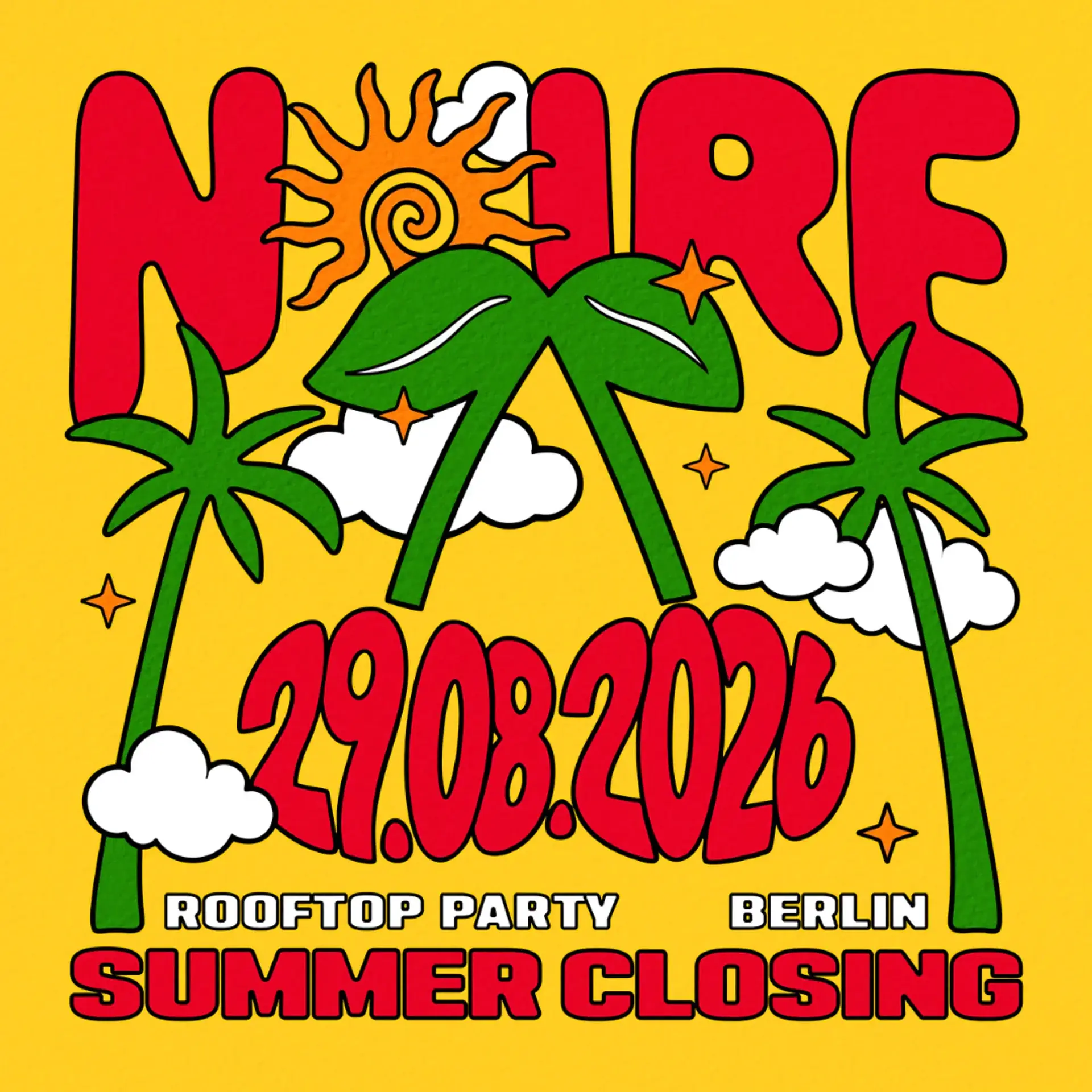 Noire - Summer Closing Rooftop Party