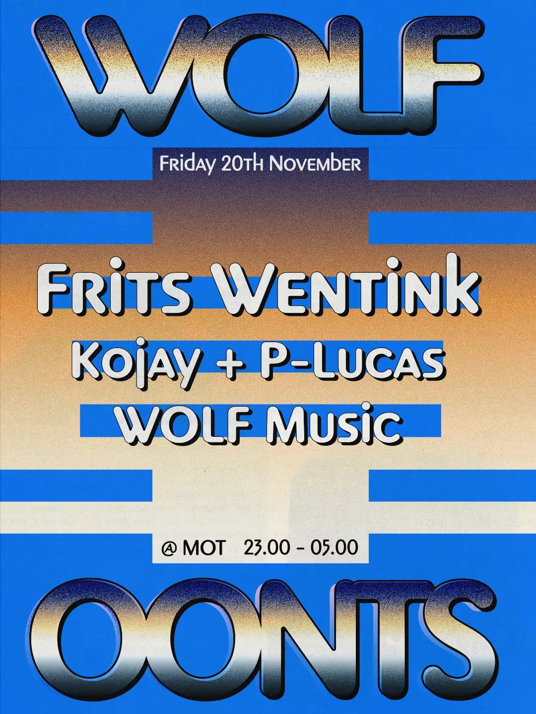 WOLF x OONTS presents Frits Wentink