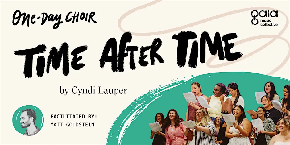 "Time After Time" - Cyndi Lauper | One-Day Choir