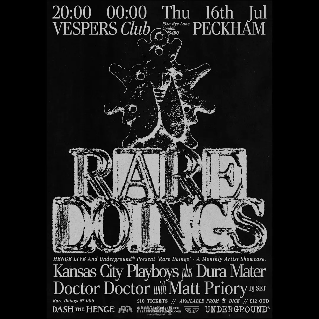 Rare Doings #006: Kansas City Playboys + Dura Mater